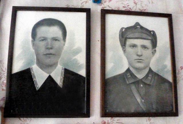 Коньшин Александр Федорович с женой Ольгой Степановной.