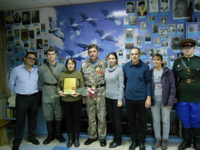 Вручение ордена внучке П.Т. Самчева в музее «На пути к Победе» ГДТД № 1 г.Набережные Челны. 2016. Вручение ордена внучке П.Т. Самчева в музее «На пути к Победе» ГДТД № 1 г.Набережные Челны. 2016.