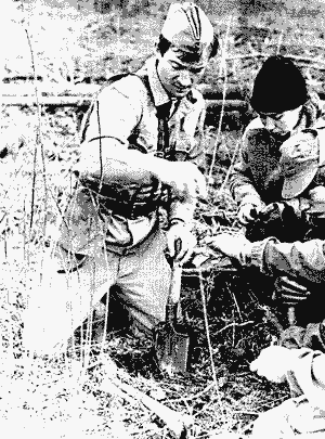 останки солдата