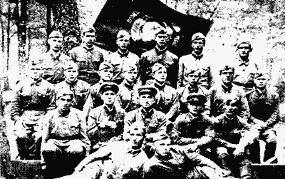 Солдаты и командиры 343-го Ростовского полка