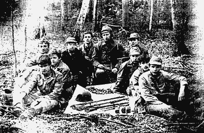 Поисковики ростовского отряда