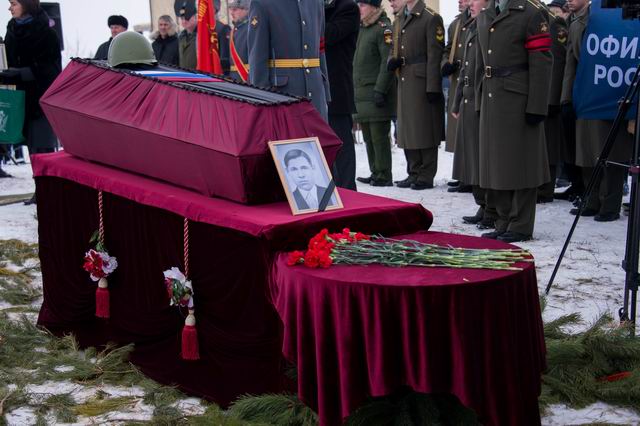 Захоронение останков красноармейца Ивана Шестерикова. 2015. Захоронение останков красноармейца Ивана Шестерикова. 2015.