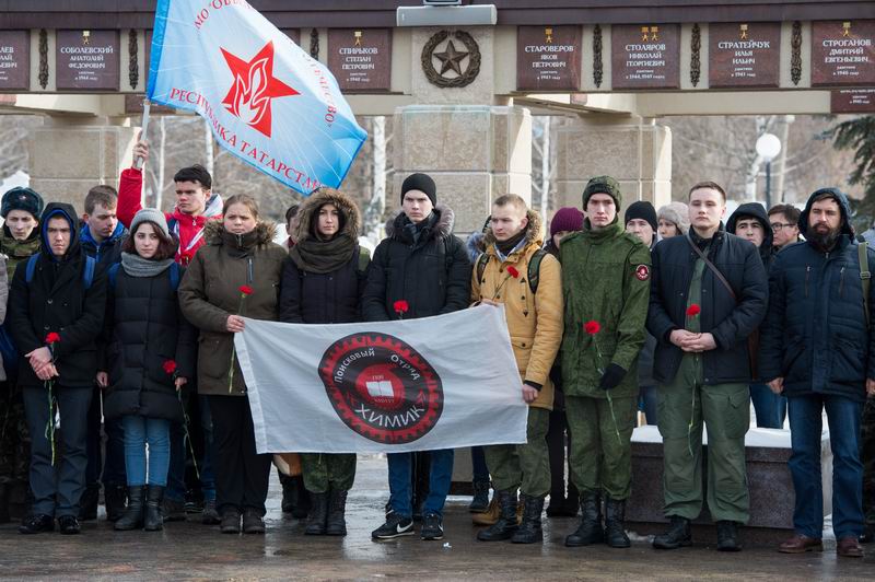Открытие республиканской «Вахты Памяти-2017». Казань. 2017. Открытие республиканской «Вахты Памяти-2017». Казань. 2017.