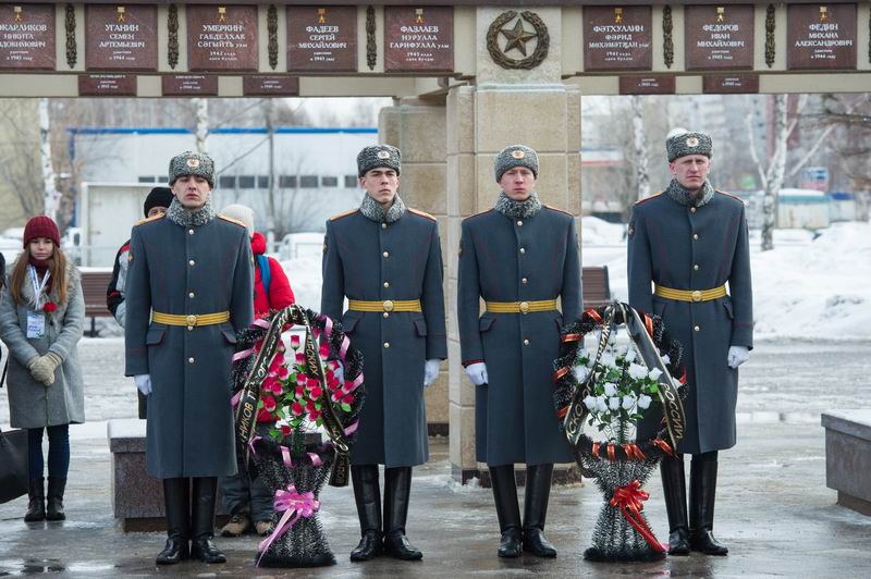 Открытие республиканской «Вахты Памяти-2017». Казань. 2017. Открытие республиканской «Вахты Памяти-2017». Казань. 2017.