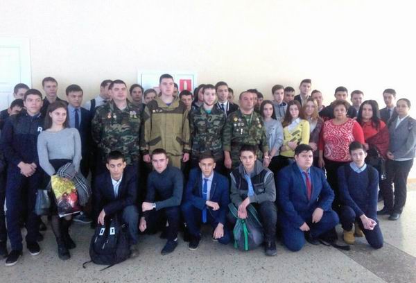 «Марш Памяти-2018» в Татарстане. Выступление поискового отряда "Нефтехимик" в Колледже нефтехимии и нефтепереработки.
10 февраля 2018год. «Марш Памяти-2018» в Татарстане. Выступление поискового отряда "Нефтехимик" в Колледже нефтехимии и нефтепереработки.
10 февраля 2018год.