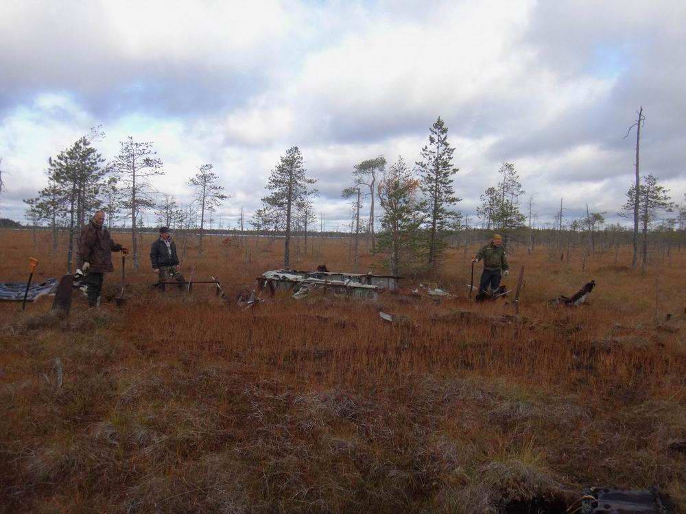 "Крылья Татарстана". Подъем самолета Пе-2 в Республике Карелия. 2018 г. "Крылья Татарстана". Подъем самолета Пе-2 в Республике Карелия. 2018 г.