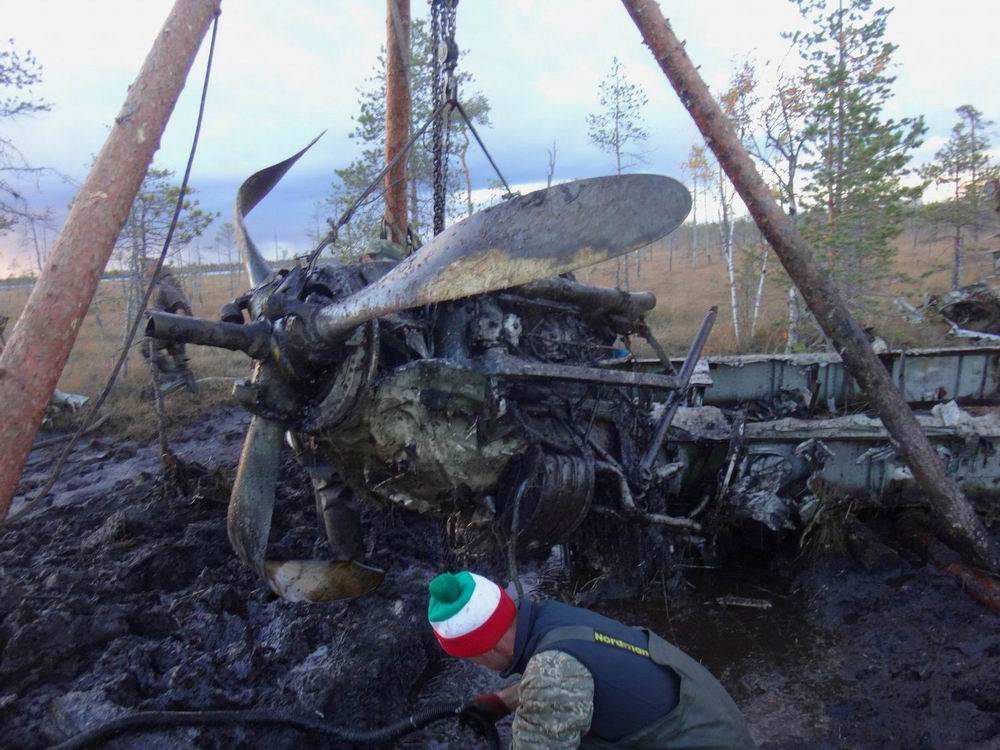 "Крылья Татарстана". Подъем самолета Пе-2 в Республике Карелия. 2018 г. "Крылья Татарстана". Подъем самолета Пе-2 в Республике Карелия. 2018 г.